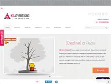 Tablet Screenshot of kdadvertising.com